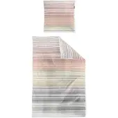 Irisette Easy Soft-Seersucker Bettwäsche 135x200 Streifen pastell bunt 8706-90