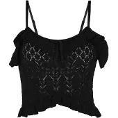 Faina Women Top in black black | Gr.: XS