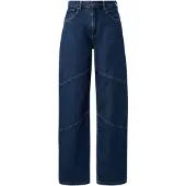 QS Jeans-Hose Jeans Barrel / Relaxed Fit / High Rise / Wide Leg