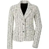 MADELEINE Jackenblazer "Blazer Tweed-Blazer mit Reverskragen" Tweedblazer mit Glanzeffekt