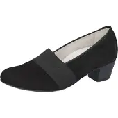 Waldlaufer Komfort Pumps NUBUK-SOFT Damen 333432333834 Schwarz 38 EU