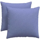vidaXL Sofakissen 2 pcs Jeans blau 45 x 45 cm Stoff