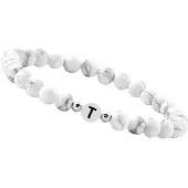 GOOD.designs Perlenarmband in Weiss | Gr.: onesize
