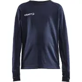 Craft Sportshirt Kinder Evolve LS Crew Neck Navy-Größe 122