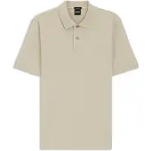 HUGO BOSS Poloshirt BOSS Black beige Baumwolle