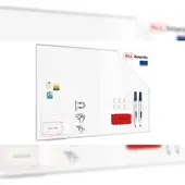 Allboards Magnetisches Whiteboard – PREMIUM EXPO Alurahmen 180x120cm