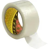 3M Scotch Verpackungsklebeband 371, Transparent, 50 mm x 66 m, 0,048 mm