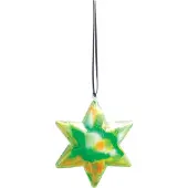 Colorations Weihnachts Bastelset transparente Stern Ornamente 12 Stück