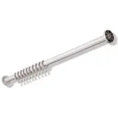 Hewi 801 Vorhangstange 801.34.40090 1000mm, gerade, tiefschwarz