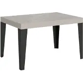 Itamoby Ausziehtisch 140/400x90 cm Flame Cashmere Anthrazit Beine