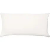 TRAUMSCHLAF Uni Biber Kissenbezug Restposten Kissenbezug einzeln 40x80 cm | weiss - weiß