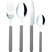 Brunner Delice Besteckset 16 teilig grau