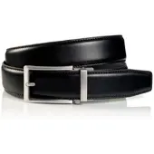 MONTI Ledergürtel Stanford in schwarz - 0001 | Gr.: 90 cm