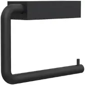 Usorteret - Quadra WC-Rollenhalter 3, schwarz