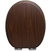 Glacera WC-Sitz MDF Walnuss 2073