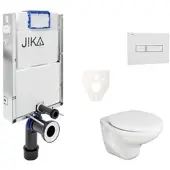 Fayans Jika Wand-WC Set für Einmauerung + Neo WC SIKOJJ1