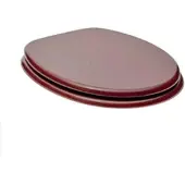 Glacera WC-Sitz MDF Mahagoni 2077