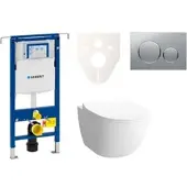 Vitra Geberit Wand-WC Set für Vorwandmontage + Shift WC SIKOGES4N42