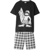 Bonprix Shorty Set, 2 tlg. lockere Passform, aus Baumwolle