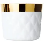 Sieger by Fürstenberg Champagnerbecher White, Cushion, Kissenrelief
