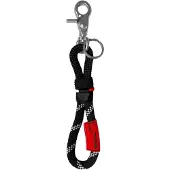 Topologie Schlüsselanhänger Wares Straps 8mm Loop Key Holder Black Reflective Lattice