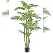 Creativ Green künstliche Pflanze Bambuspalme, 155cm