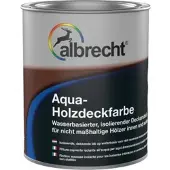 Albrecht Aqua-Holzdeckfarbe 750 ml schwedenrot