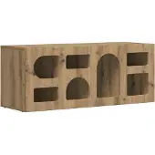 vidaXL TV-Schränk ELST 100 x 35 x 40 cm Artisan-Eiche Holzwerkstoff