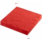 VEPATIM 1000x Servietten Prägeservietten 1-lagig 33 x 33 cm rot