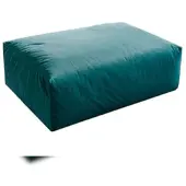 KAWOLA Sitzelement MIA Hocker Velvet grün