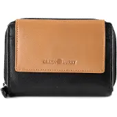 Greenburry Geldbörse Duett RV-Wallet RFID Black / Tan schwarz