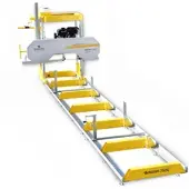 BAMATO Blockbandsäge BBSW-750G mit Benzinmotor und E-Start