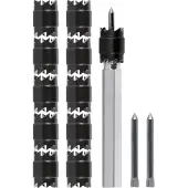 RUKO Schweisspunktfräsersatz D.10mm HSS-G 13 tlg.