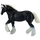 Mojo Fun Clydesdale Horse Black, 3 Jahr(e), HORSE WORLD, Schwarz, Polyvinylchlorid (PVC)