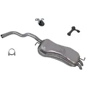 BESTPRICE Endschalldämpfer Set [Hersteller-Nr. 34006919] für Audi, VW, Seat