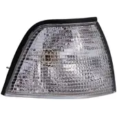 BESTPRICE Blinkleuchte vorne weiß, mit Lampenträger [Hersteller-Nr. 31468365] für BMW