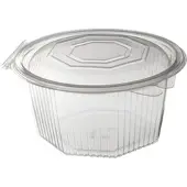 Daybays 200 Stk. Haushaltsbox PP 1000 ml 168x164x84 mm 8 Eckig Salat-Box Alpha mit anhängendem Deckel