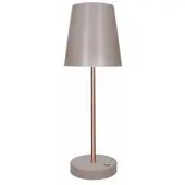 BRANDANI Touch Altair led lampe taubengrau/roségold metall