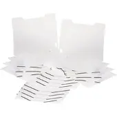 General Office 16er-Set Eckspanner-Einschlagmappen, Gummizug, Kunststoff, transparent