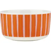 Marimekko - Oiva Piccolo Schale, 500 ml, white / pink / orange