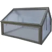 HTI Frühbeet Heidi für Gemüse & Kräuter, Wetterschutz, 89x58x79 cm (BxHxT)