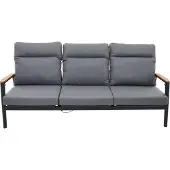 Siena Garden Cortina Sofa grau