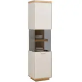 Momax Vitrine Jake Eiche Artisan/Kaschmir