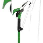 BURI Teleskop Astschneide-Set 1,30-2,40m Baumschere Baumsäge Astschere Schneidgiraffe