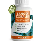 ProFuel - Sango Meereskoralle-Kapseln, 660mg Calcium + 330mg Magnesium pro Tag Kapseln 180 St