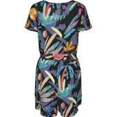 Urban Classics Viscose Kurzer Overall Mit Kurzen Ärmeln