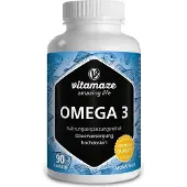 Vitamaze Omega-3 1000 mg EPA 400/Dha 300 hochdosiert Kaps. 90 St Kapseln
