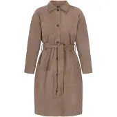 Dreimaster Women Coat in taupe | Gr.: S
