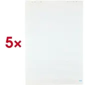 OTTO Office Flipchartblock kariert 5 Stück weiß, 65x98 cm