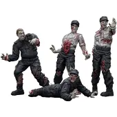Joy toy Zombie Dark Source Actionfiguren 4er-Pack Security Guards 8 cm